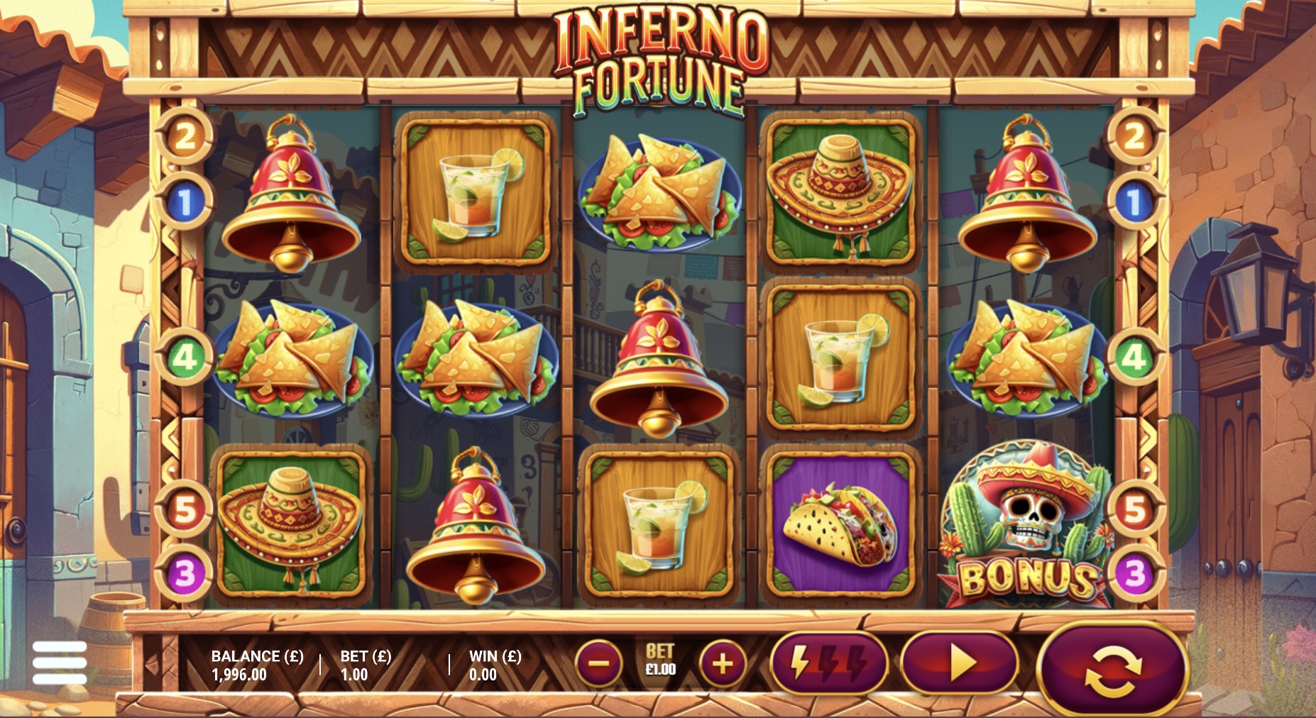    Inferno Fortune  Atomic City  Gizbo asino